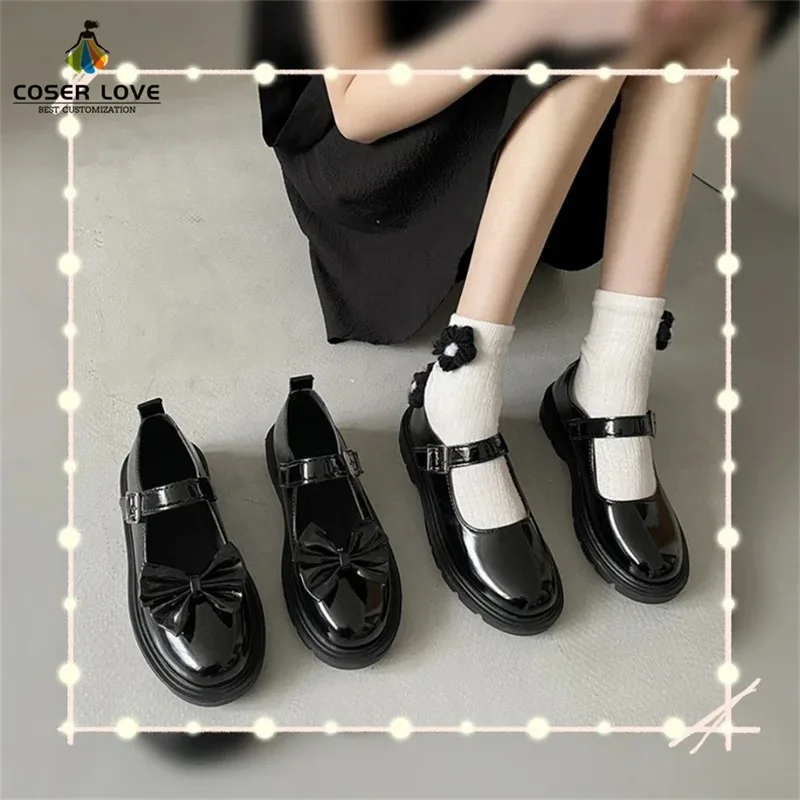 Beastars lapin Haru Mary Jane chaussures Cosplay chaussures bottes Halloween Convention chaussures