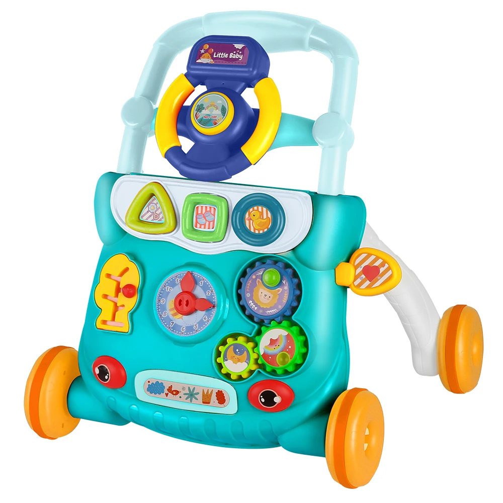 Andador para Bebés, Andador para Sentarse y Pararse, Cochecito para Bebés, Centro de Actividades de Aprendizaje Temprano para Bebés, Juguetes Educativos para Niños Pequeños