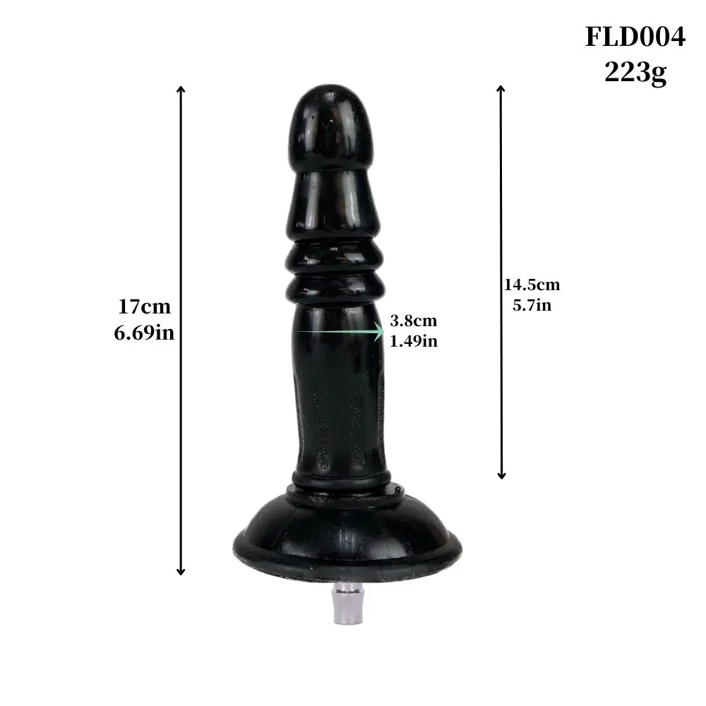 Premium Noiseless Sex Machine Attachment VAC-U-LOCK Black Dildo Suction Cup Love Machine,Adapter For Quick Female and Man