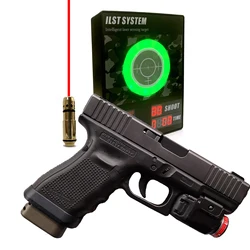 Dry Fire Laser Bullet for Glock, CZ Shadow 2 Gun Loaded, Laser Receiver Target, Lighting and Sound Feedback, J10C, 9x19mm