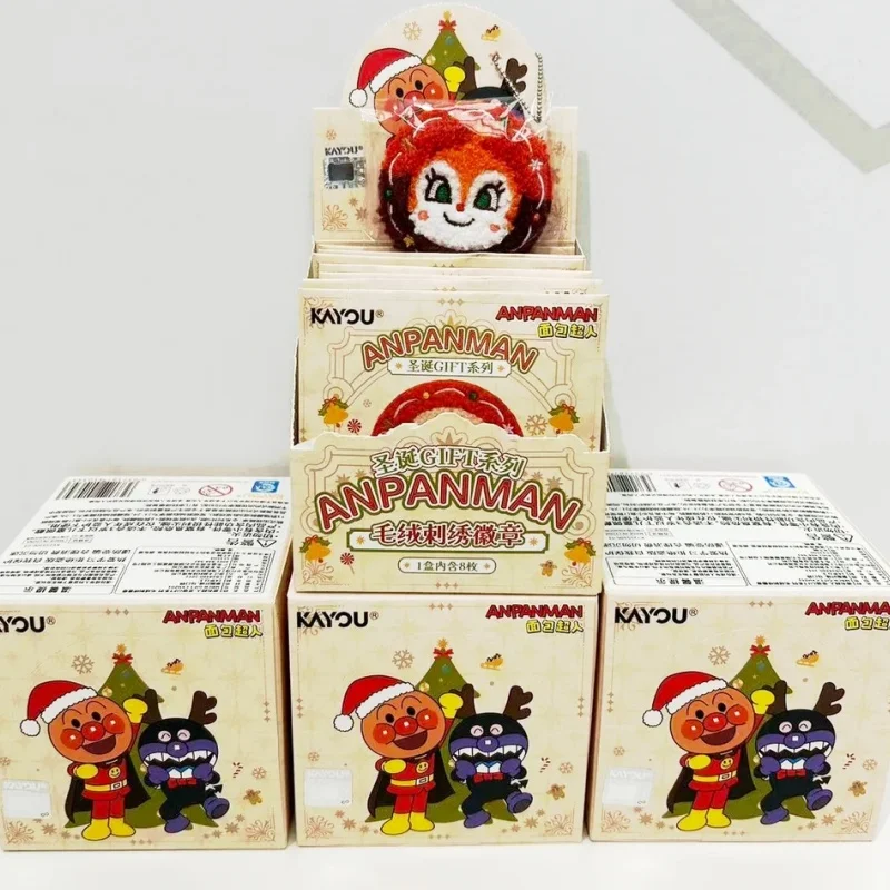 

Оригинальная коллекционная серия рождественских подарков Kayou Anpanman: вышитые значки, жестяные подвески, сюрприз-подарок