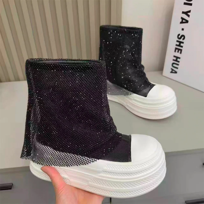 

Женские сетчатые дышащие ботинки-сандалии на платформе, летние кроссовки, дизайнерская спортивная обувь 2026 года, модные прогулочные туфли Mujer Zapatos