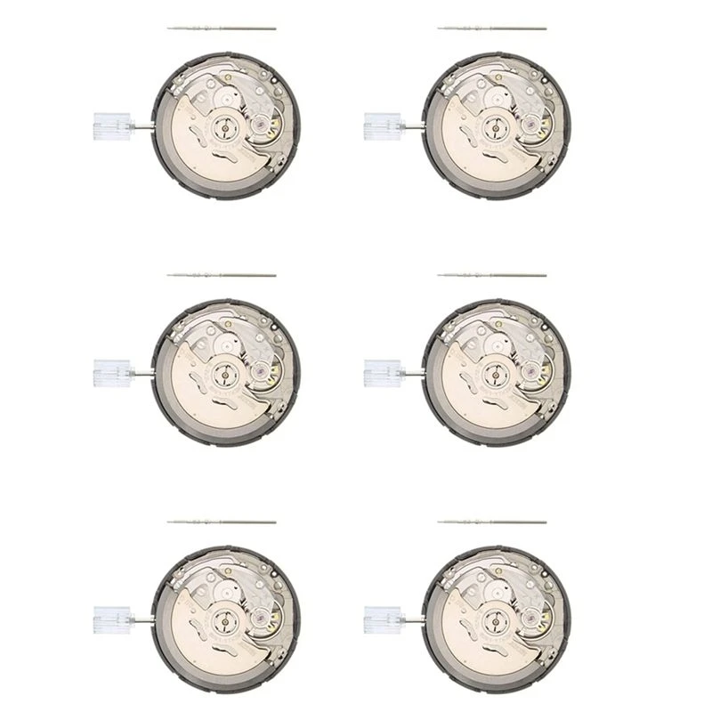 A32HOT-6X NH35 Movement Day Date Set High Accuracy Automatic Mechanical Watch Wrist With Movement Watch Steel Stem