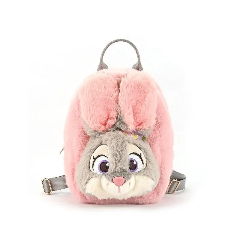Disney Judy Nick Backpack Cute Cartoon Personalized Creative Fashion Plush Chip Doll Bag for Boys and Girls Birthday Gift
