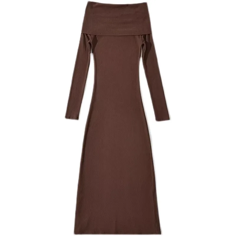 

Knee Length Pullovers For Woman Sweaters Jumpers Women Trendy Lace-Ups Straight Outer Youth Alt-Goth Neck Halter Print Buttons