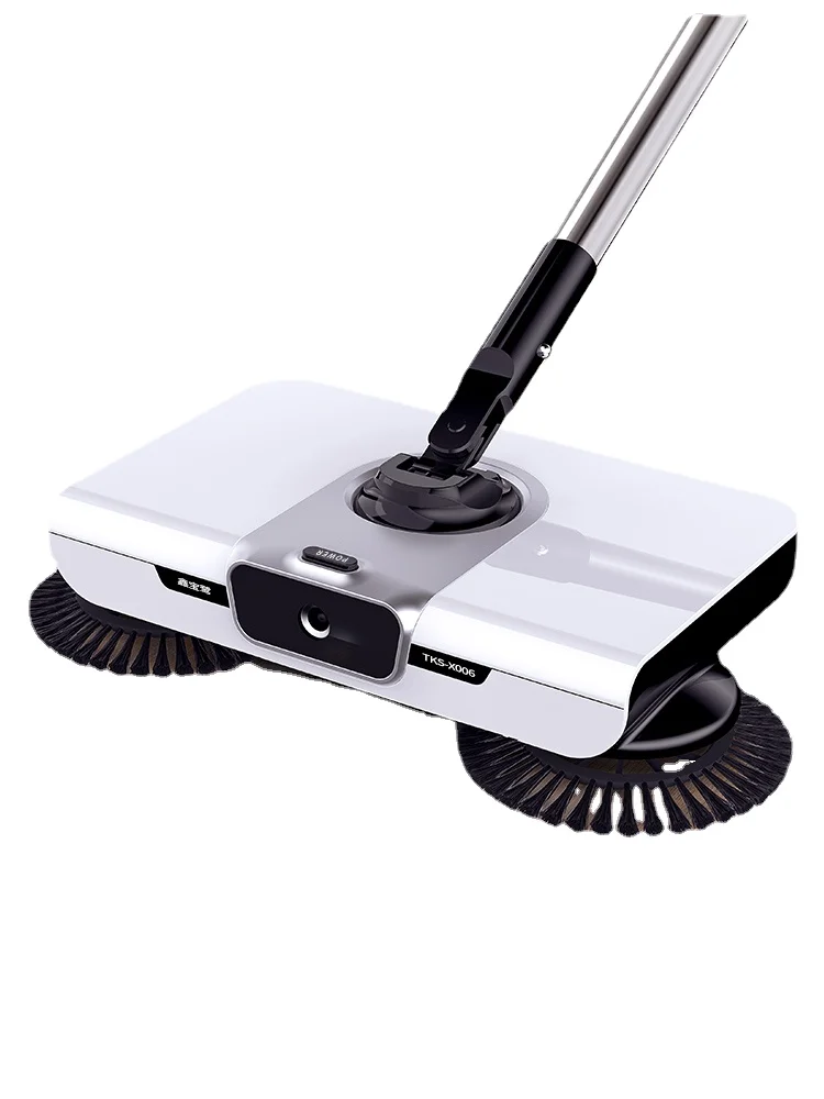 Sweeping Machine Hand Push Broom Dustpan Set Mop Scraping Integrated Robot Broom Artifact