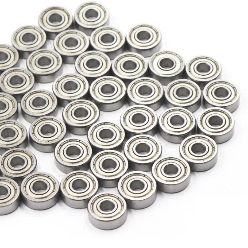 

10pcs Flange Ball Bearing 608zz 623zz 624zz 625zz 635zz 626zz 688zz 3D Printers Parts Deep Groove Flanged Pulley Wheel