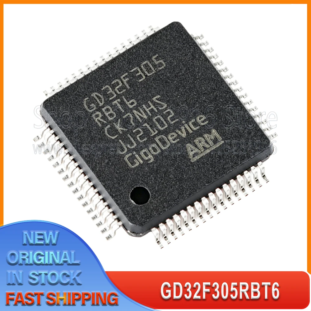 

5~10PCS/LOT GD32F305RBT6 32F305 LQFP-64 100% New Spot stock