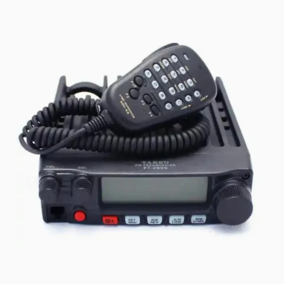 Yaesu FT-2980R VHF/UHF 80W CTCSS CB LCD Amateur Transceiver IPX6 Water Resistant 0-25km Range Vehicle Mobile Marine 2000-2500mAh 2