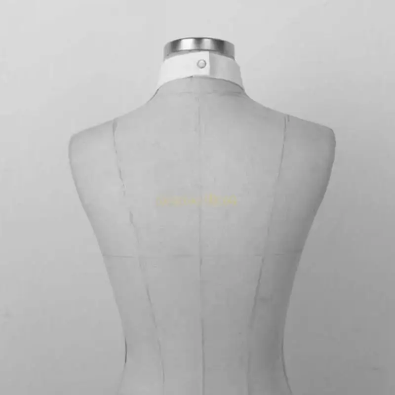 31BF Renaissances Jabot Tie White كشكش طوق الرقبة ملحق للأزياء التاريخية