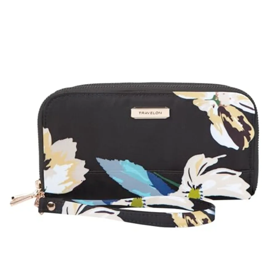

RFID Blocking Double Zip Wallet
