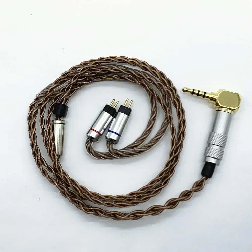 Cabo de fone de ouvido curto compatível com bluetooth, fio de fone de ouvido diy 45cm-50cm mmcx ie80 im50 ue900 tf10 a2dc