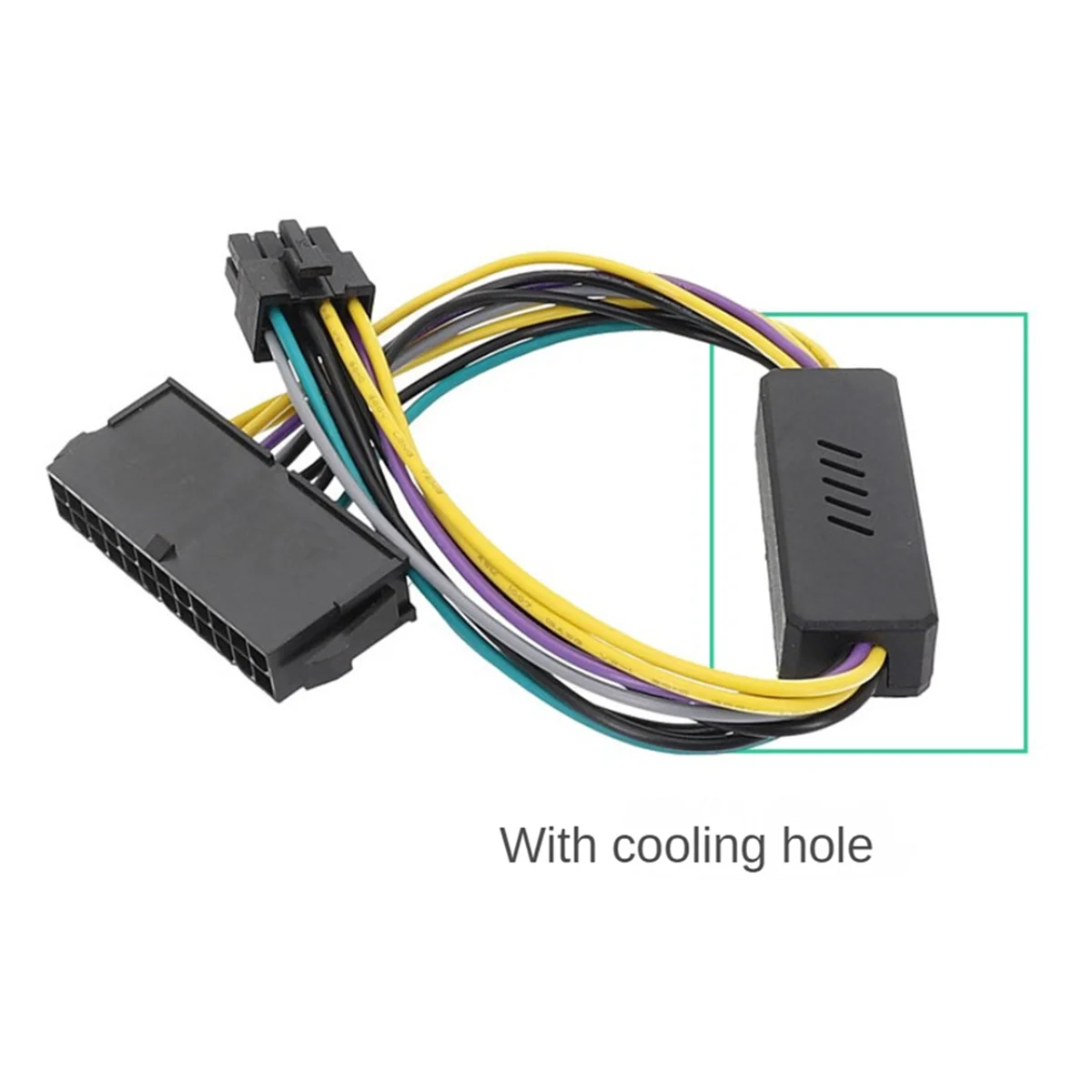 Reemplazo del cable adaptador de corriente PSU ATX de 24 pines a 8 pines para la placa base DELL 8P