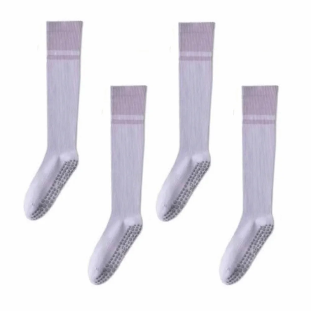 Grip Socks Non-slip Yoga Socks Elastic Adhesive Dots Compression Socks Free Size Patchwork Pilates Socks Yoga
