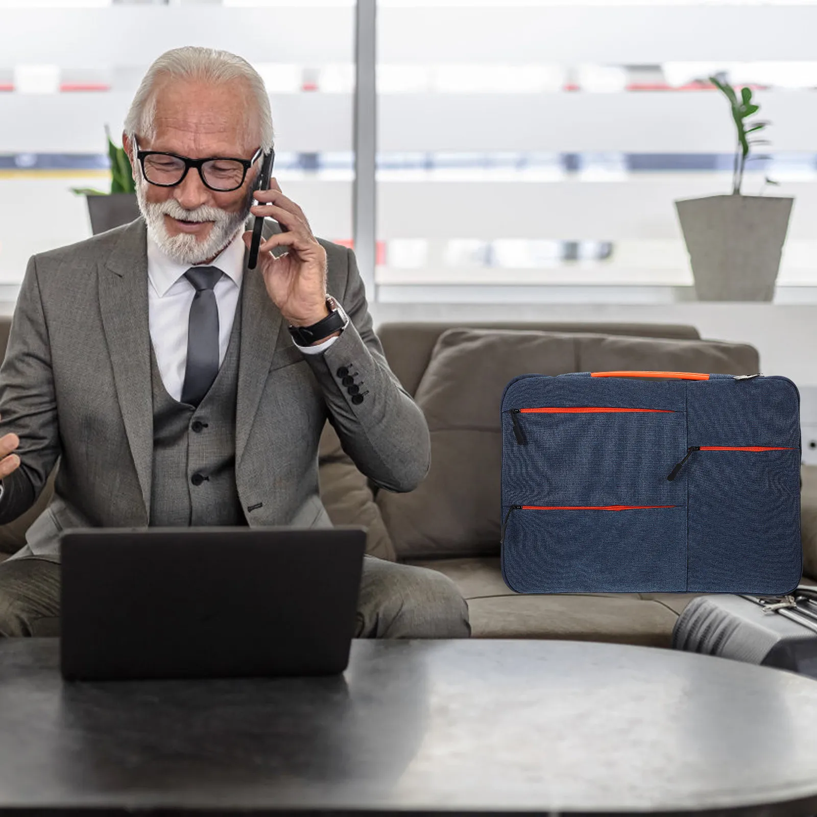 Laptop Sleeve Computer Case Lightweight Portable Lining Protective Cover Perfect Travel Carrying Bag Tablet Notebook Protector