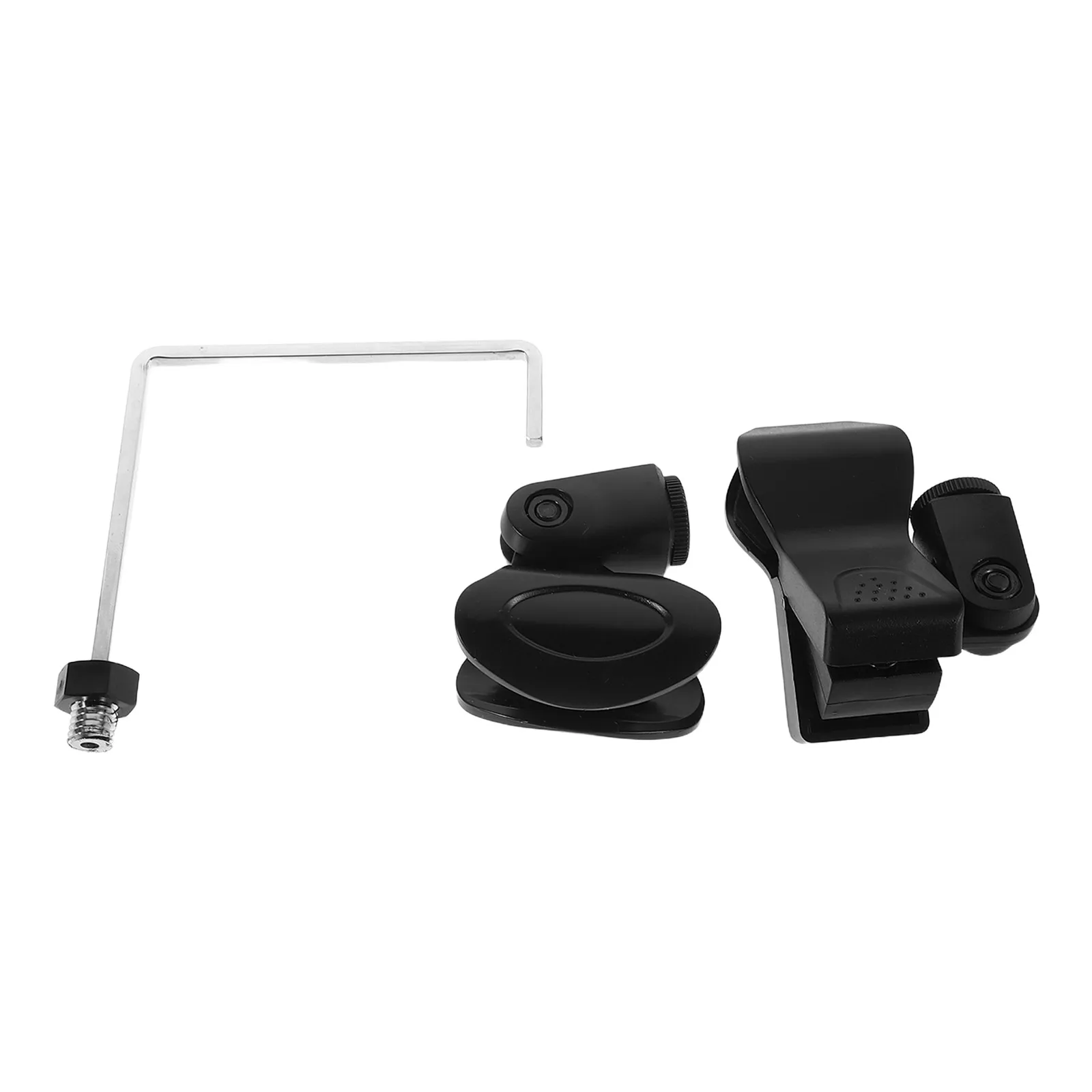

Saxophone Microphone Clip Adjustable Metal Stand Clamp Clear Sound Quality Easy Installation Mic Table Clamp Drum