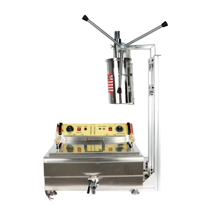 5L Professional Churros Maker Machine Spanish Churros Machine Electric Churros Making Equipment 5L Snack Machinery