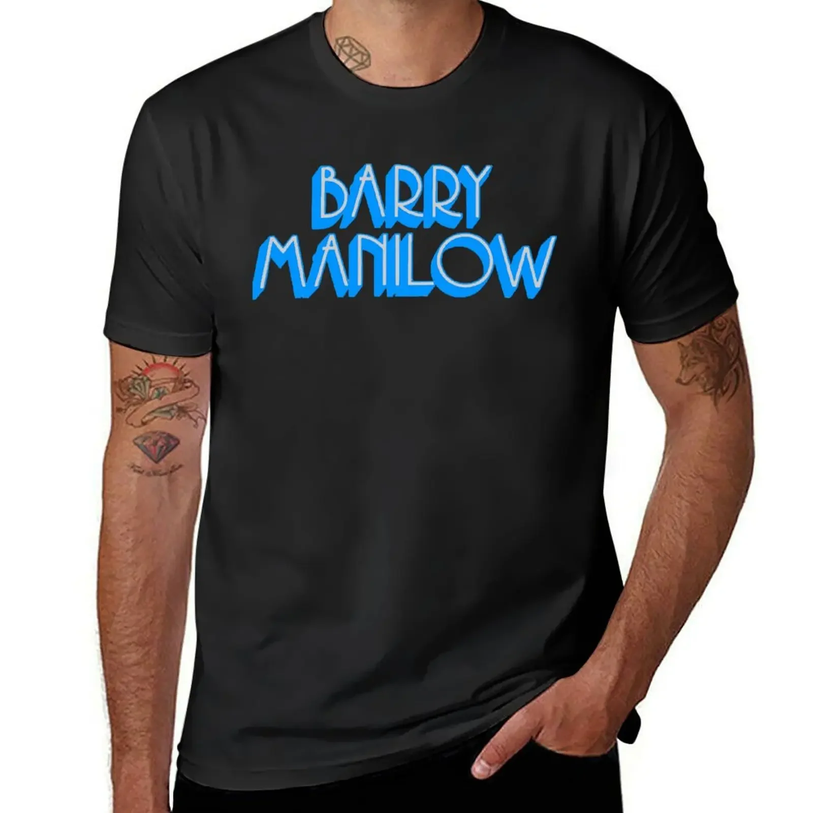 

Barry Manilow T-Shirt customizeds plus size clothes vintage t shirt men