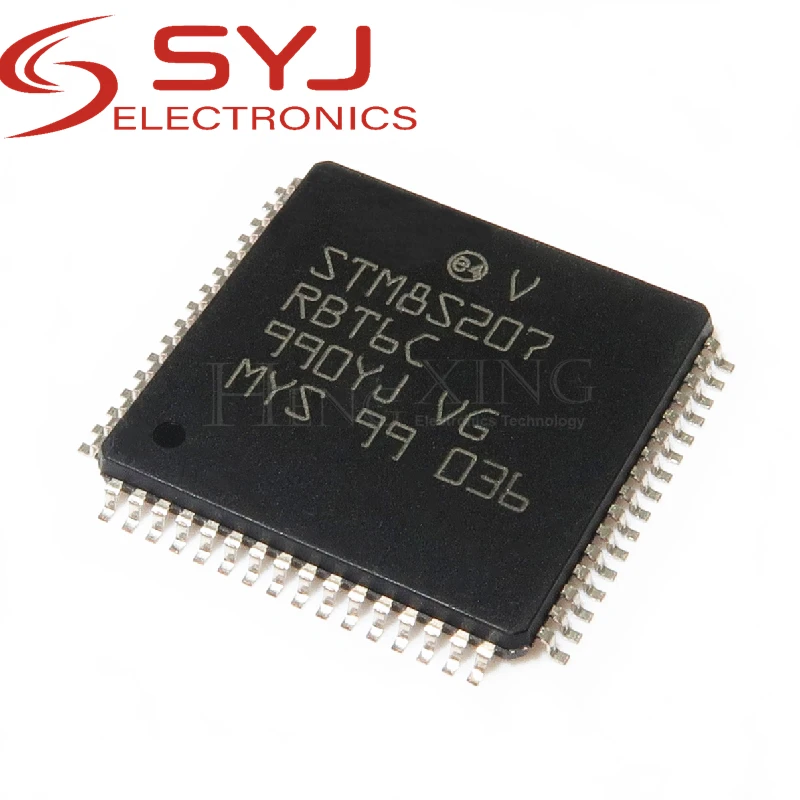 

1 шт. STM8S207RBT6C STM8S207 QFP-64