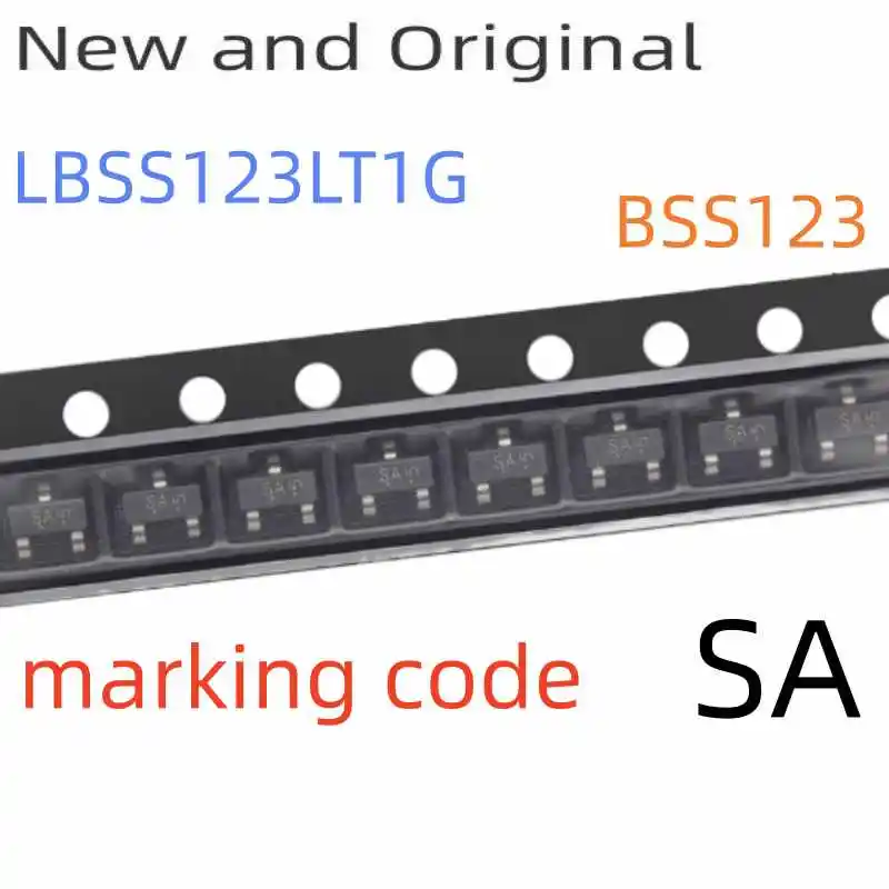 

Lbss123Lt1G Bss123 Sot23 100V 0.17A N-Channel Power Mosfet Marking Code Sa