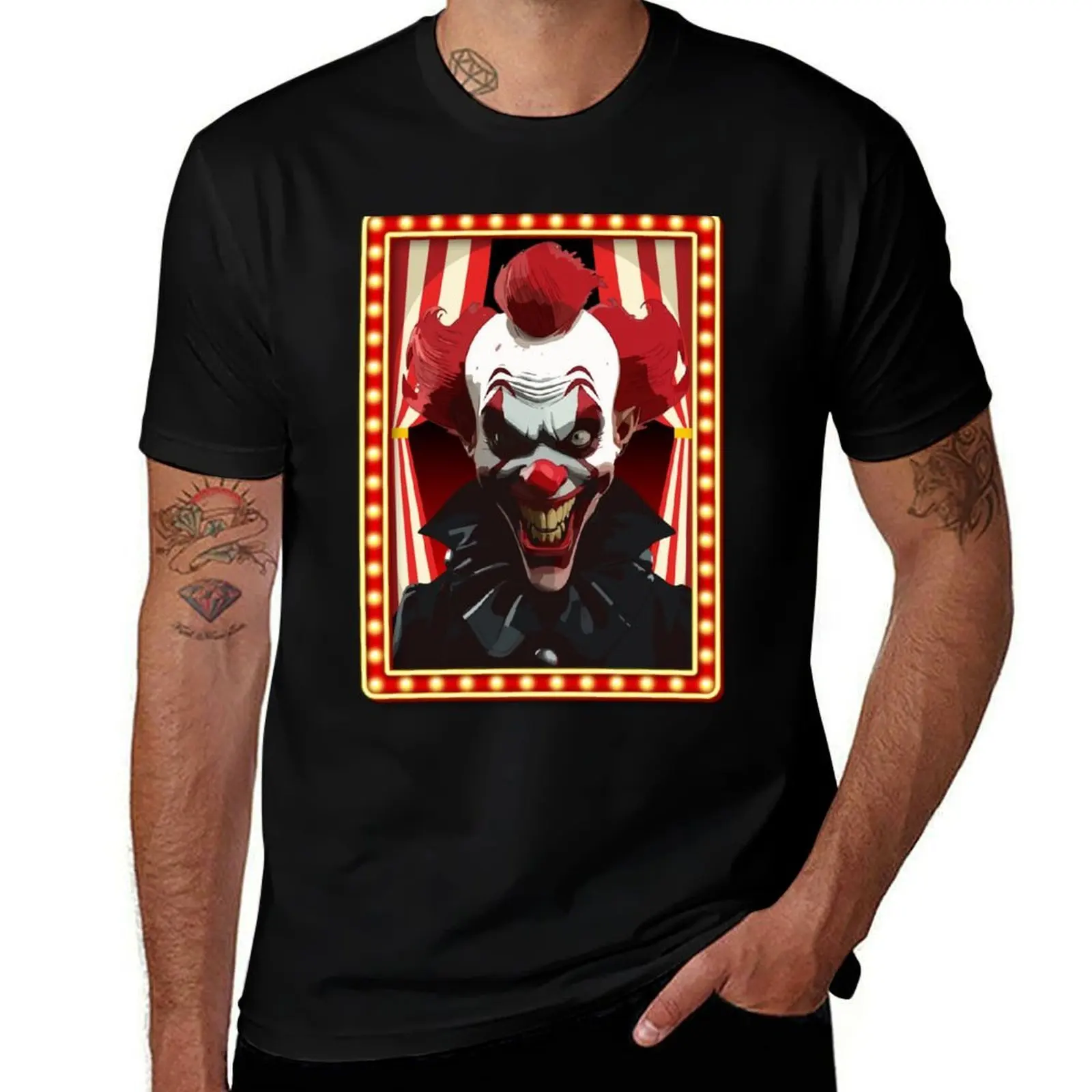 

Psycho Circus Clown T-Shirt Personalized t-shirt custom t shirt tshirts personalised cute clothes men t shirt