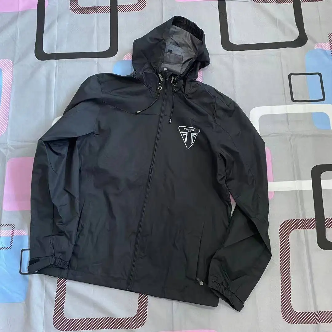 GSX 1N23456 Shift Gear Moto Motorcycle Suzukies Outdoor Hiking Jackets Waterproof Hooded Hondaes F1 Field Climbing Thin Outwear