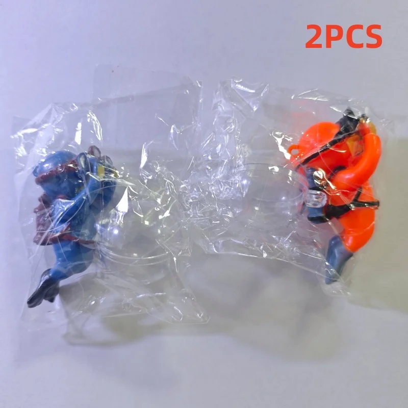 Aquarium-Taucher-Ornamente, Landschaftsdekoration, Aquarium-Geschenke, beliebt, schwimmend, Hayao Miyazaki Blue Fatty mit Kugel und Linie – Detail 13