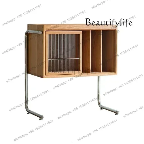 

Middle Ancient Bookcase Japanese Style Cherrywood Suspension Bedside Table Nordic Sofa Small Side Cabinet