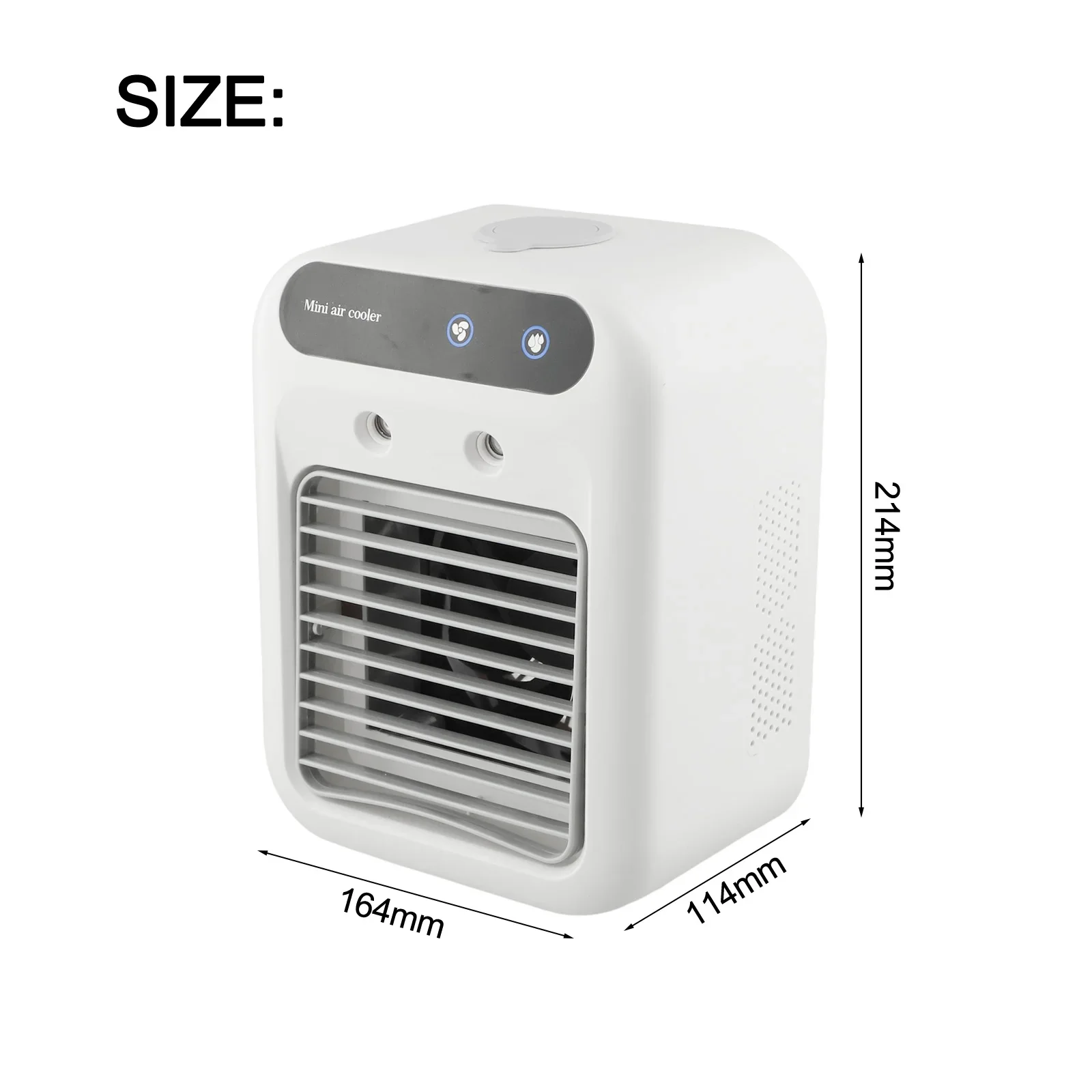 

USB Powered Compact Air Conditioner Lightweight Design Perfect for Personal Use at Home Office or While Traveling