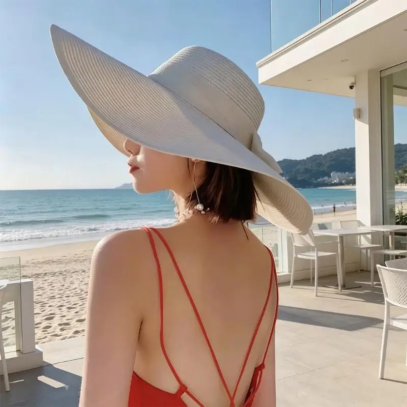 39BD Cowgirl Handwoven Panama Hat Weave Construction Breathable Design Perfect For Outdoor Event Beach Weddings