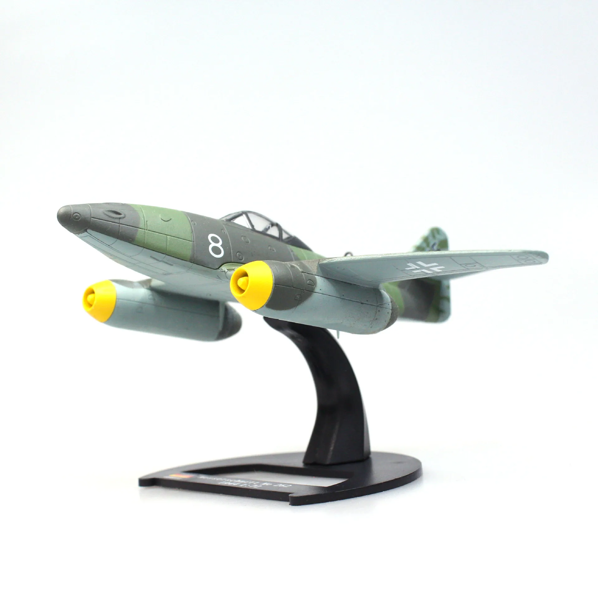 

Diecast Airplane Model 1/72 Scale German Me262 Fighter Alloy Military Aircraft Toys For Boy Model Plane With Base Adult Souvenir