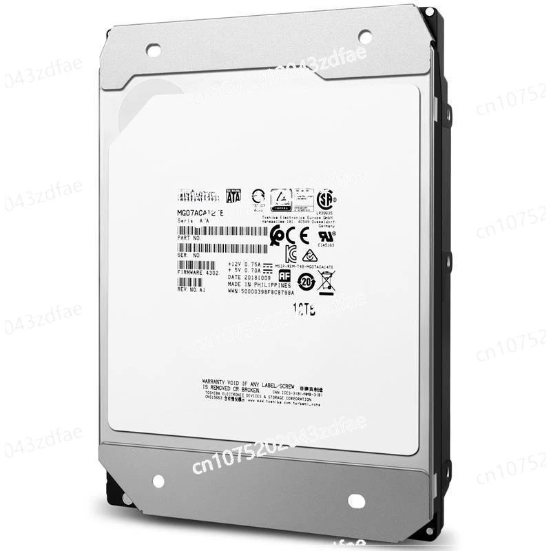 

Жесткий диск Enterprise 12TE, 12 ТБ, от 7200 до 256 м, подходит для SATA Toshiba MG07ACA