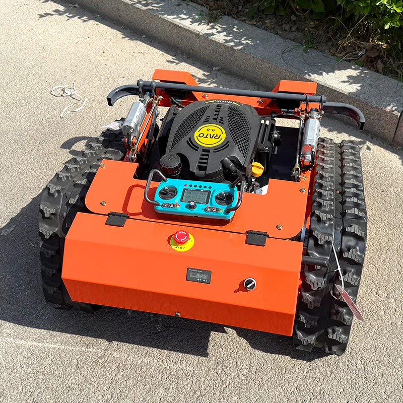 Customized Multi Functional Remote Control Track 12v 24V 48V Lawn Mower for Sale at a Low Price
