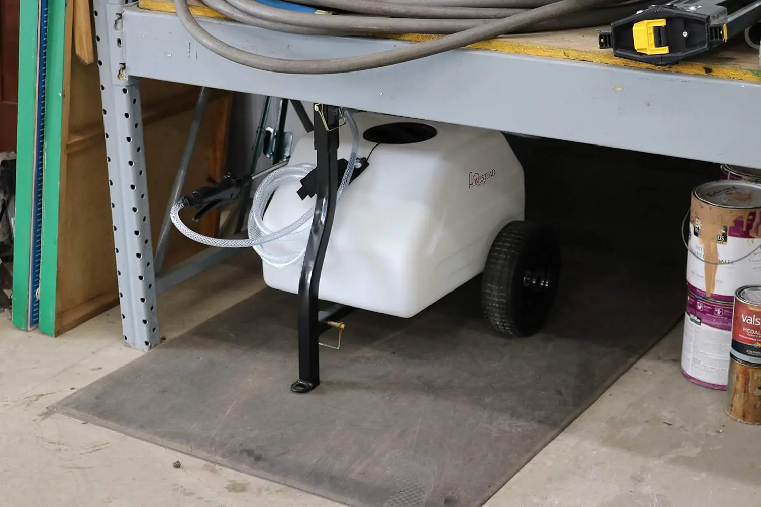 12 Gallonen Spot & Broadcast Trailer Sprayer