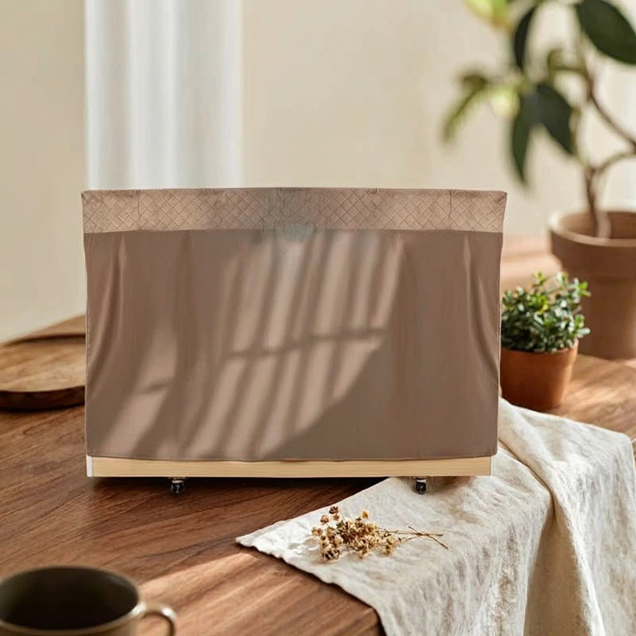 

Upright Piano Dust Cover Cotton Upright Piano Cover Instrument Care Soft Padding Music Accessory Elegant Design