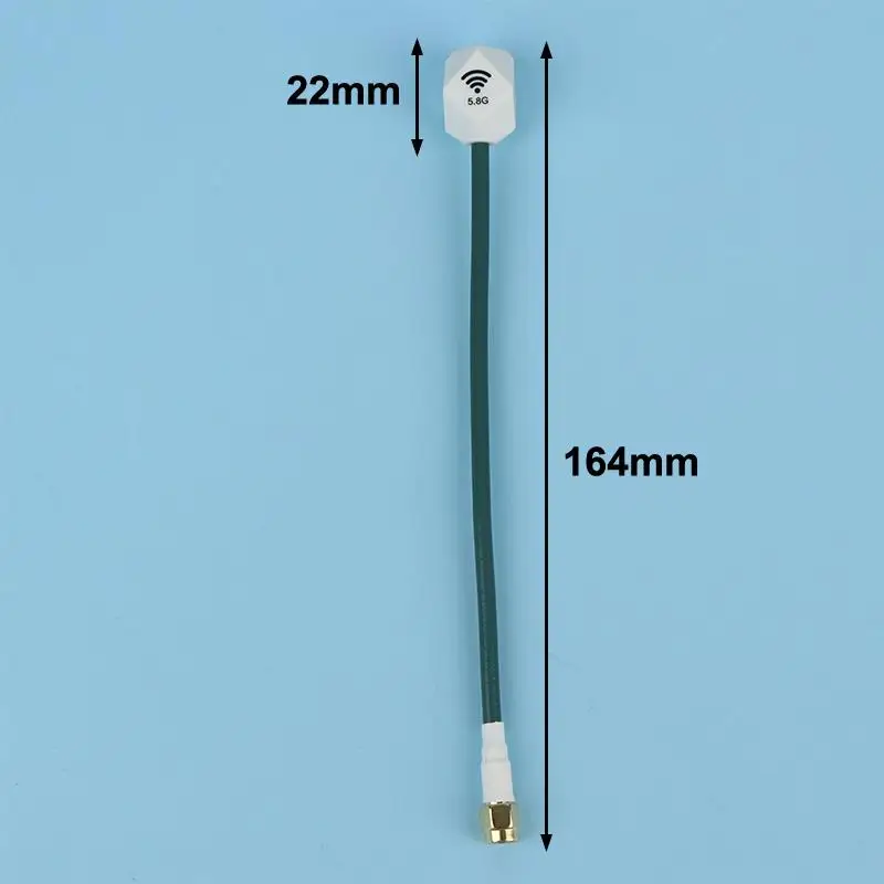 5.8GHz FPV High Gain Antenna With RP SMA Connector Low Latency Signal Perfect For FPV Drone Racing Long Range Flight view 6