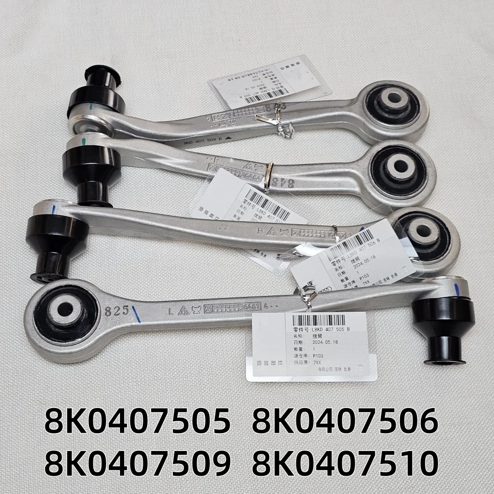 

4Pcs Front Wheel Axle Suspension Control Arm Link & Ball Joint Set for Audi A4 2009-2016 A5 Q5 RS5 S4 S 8K0407506A/505/509/510