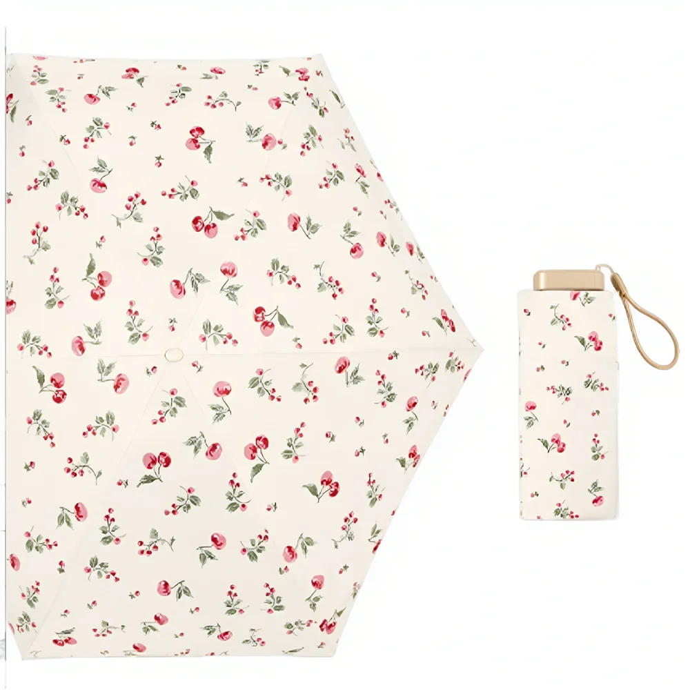 

Portable Mini Sun Umbrella Folding UV Resistant Sunscreen Parasol Waterproof Windproof Compact Pocket Umbrella Walking