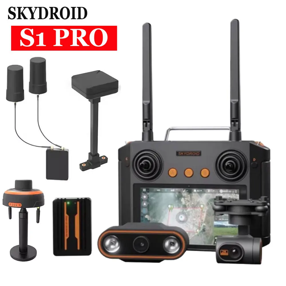 Skydroid S1 PRO sistema di controllo elettrico 1080p trasmissione Video Multi-espansione telecomando LED Camera per RC Car Boat Drone