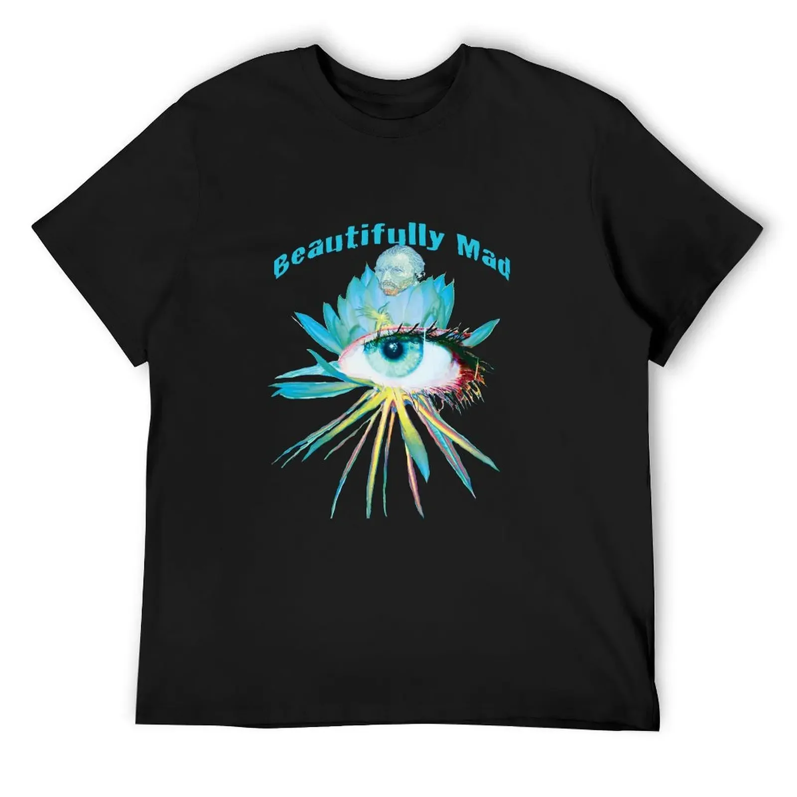 Beautifully Mad - Australian Duo Tony King & Nina Vox Футболка синий замок дизайнерские рубашки Блузка однотонные черные футболки мужские