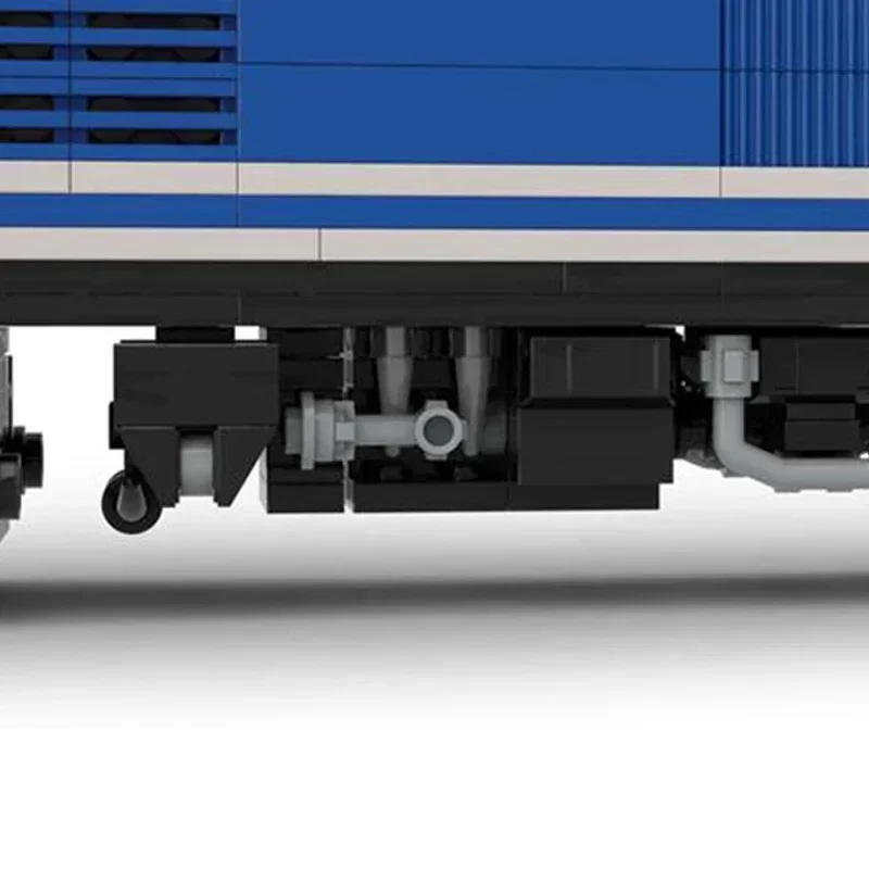 Moc Mattoni da costruzione Modello di auto BR 159 Tecnologia locomotiva ibrida eurodale Blocchi modulari Regali Giocattoli di Natale Set fai da te Assemblaggio