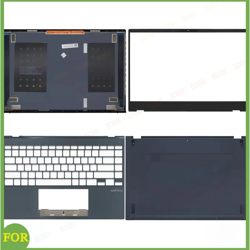 For ZenBook UX325 UM325U UX325J U3700J Laptop LCD Back Cover Front Bezel Palmrest Bottom Case Hinge Computer Replace Accessories