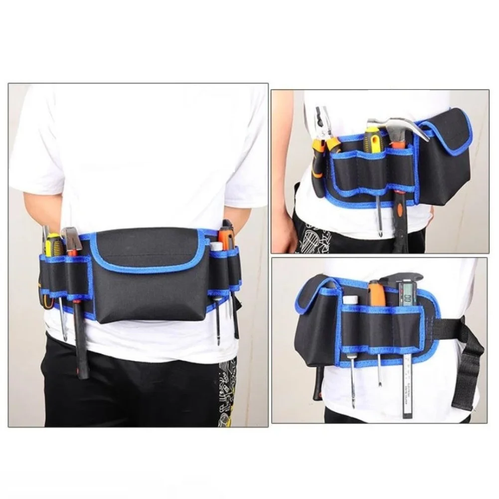 Handy Tool Belt Tool Pouches Belt Attachment Tool Bag Professional Tool Holder Zippered Tool Bag Belt Attachment