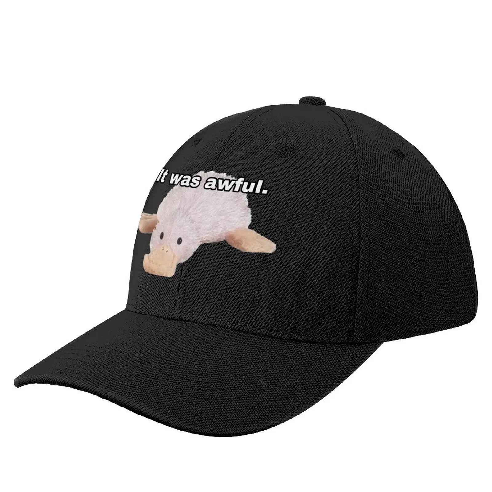 Webkinz waddles googles it was awful meme Baseball Cap cute Horse Hat Men Women's