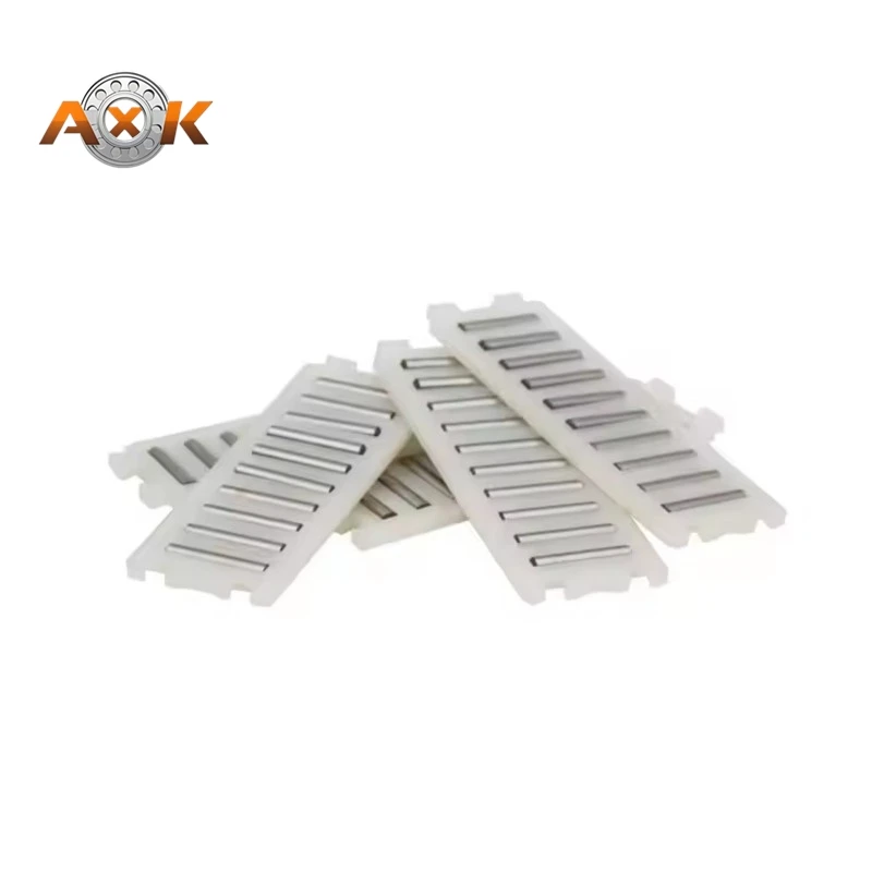 10 Buah Rol Datar Linier Seri FF FF2010 FF2515 FF3020 FF3525 Bantalan Linier Strip Rol Jarum Nilon