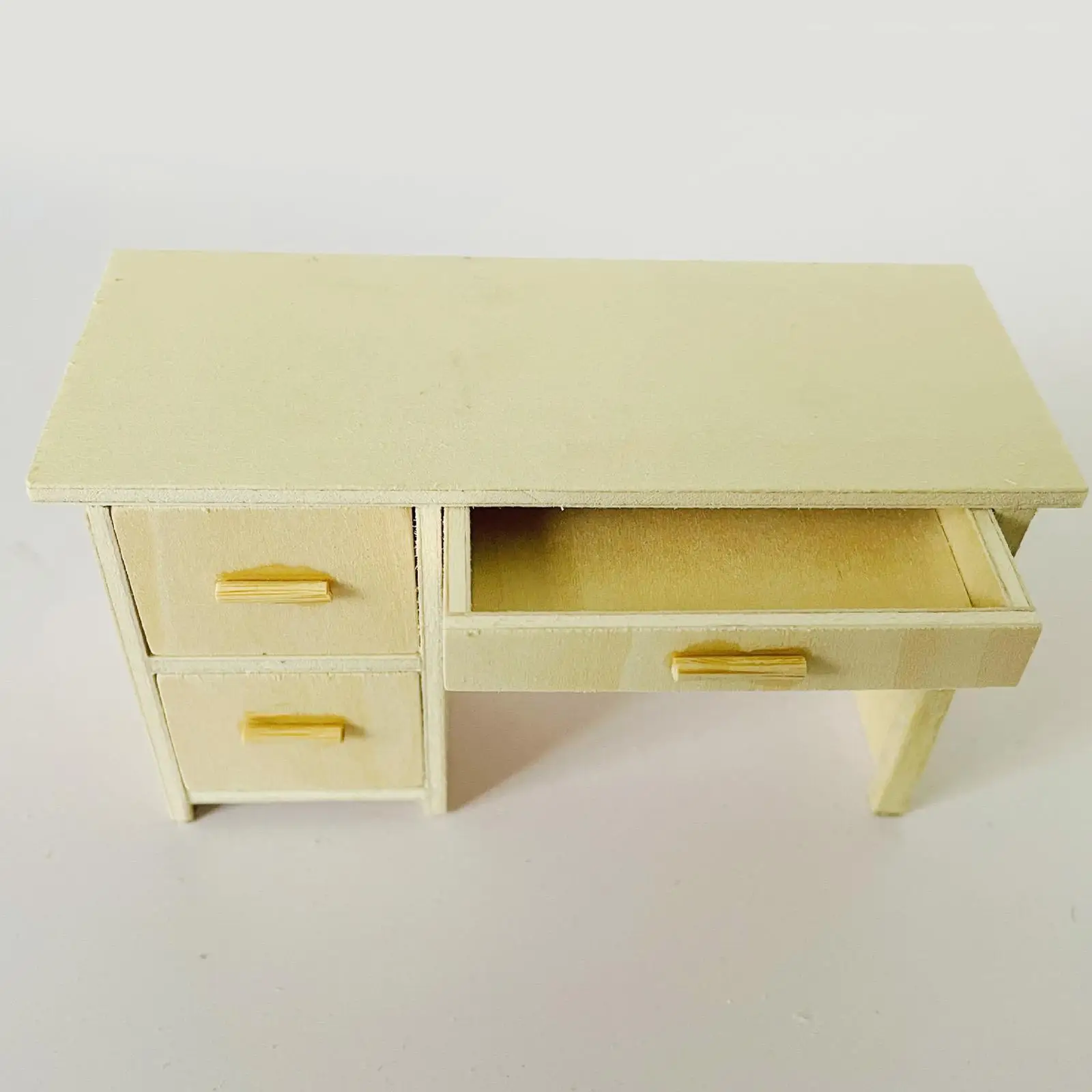 Poppenhuis houten meubilair poppenhuis woonkamer decor decoratieve realistische collectie voor poppenhuisdecoratie op schaal 1:12
