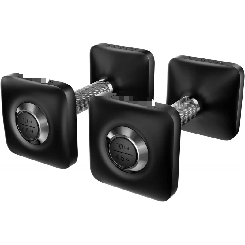 AQPeloton Dumbbells | Ergonomically Designed Pair of Cast Iron Weights with Urethane Coating and Non-Slip Grip,Available in Set