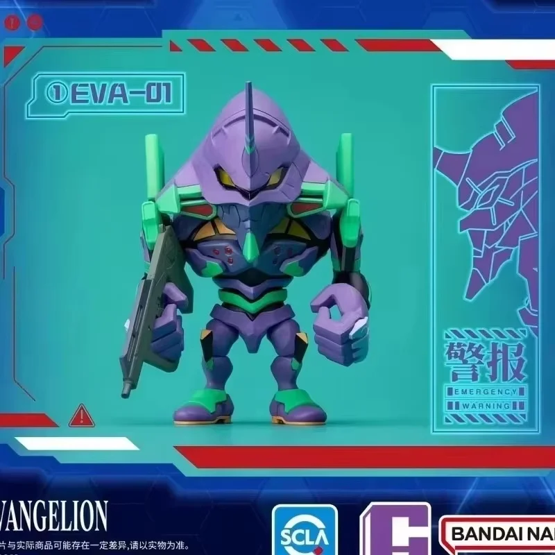 

New Neon Genesis Evangeliom Blind Box Original Qmsv-C Evangeliom Model Anime Figures Mystery Box Trendy Toy Desk Decoration Toy
