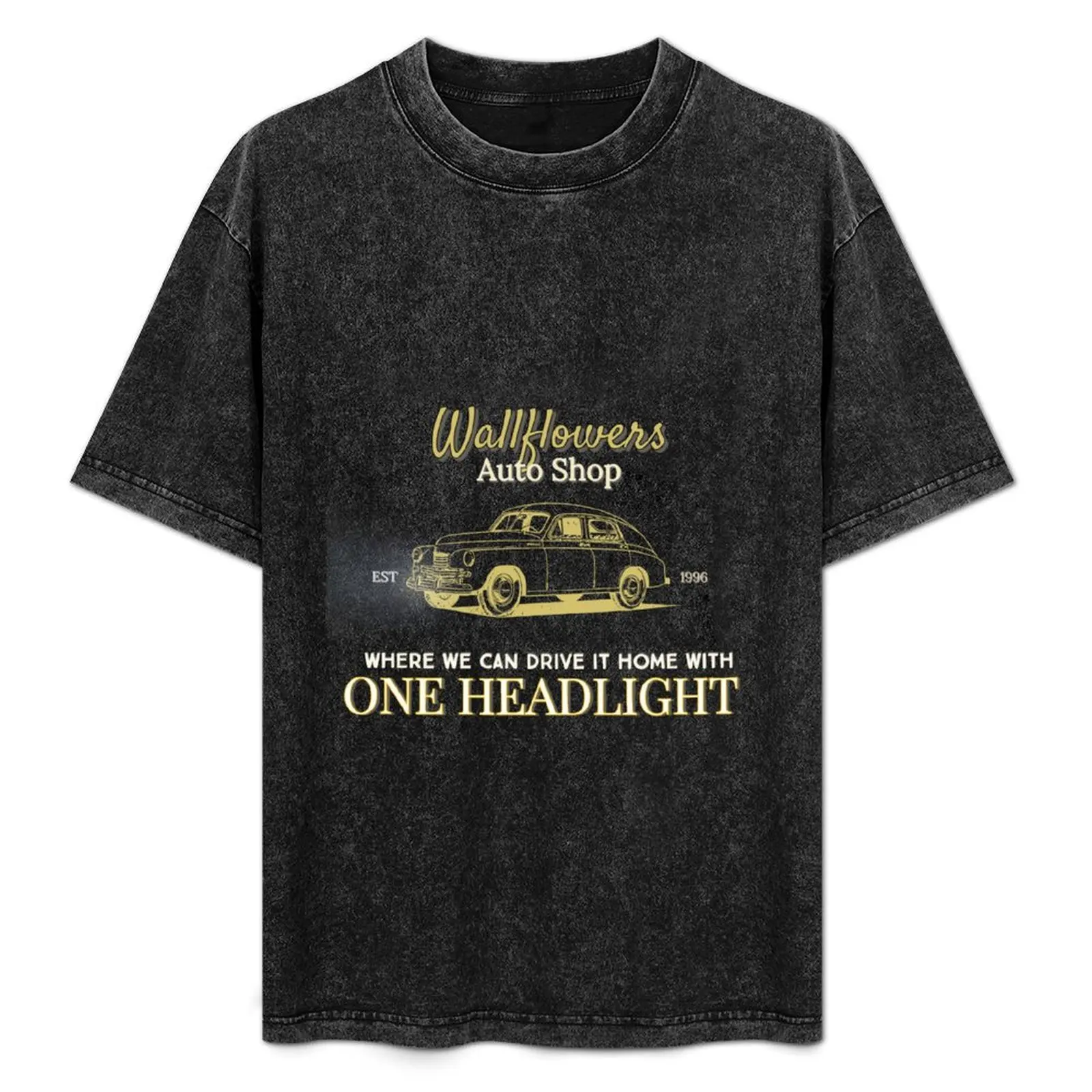 Wallflowers Auto - One Headlight T-Shirt graphics new edition cute clothes shirts graphic tee men t shirt