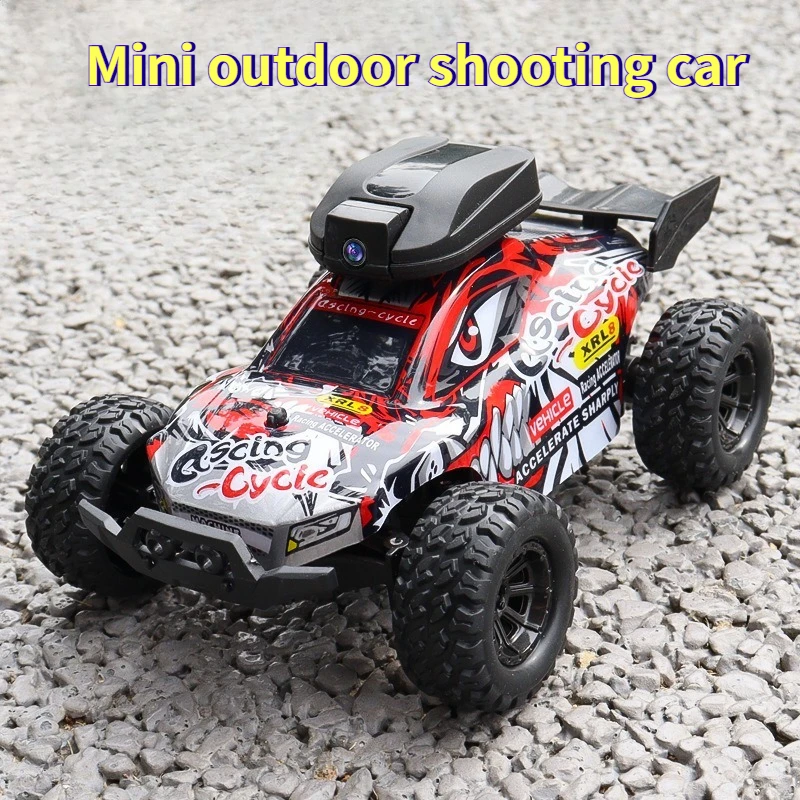 Mini cámara de Control remoto para coche, acelerador proporcional, vehículo todoterreno de carreras de alta y baja velocidad, modelo de carreras de regalo para niño, 1:32